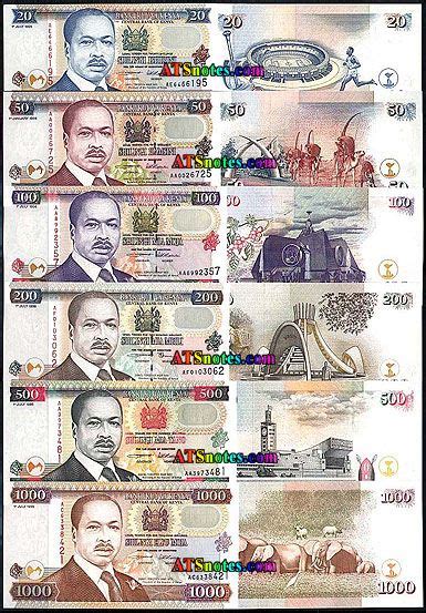 Kenya Currency Kenya Banknotes Kenya Paper Money Catalog And Kenyan