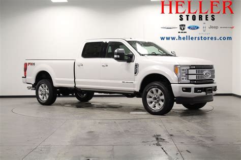 New 2018 Ford F 350 Super Duty Platinum Crew Cab Pickup In El Paso