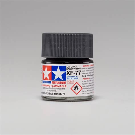 Tamiya Color Acrylic Paint Mini 81777 XF 77 Gray Sasebo IJN