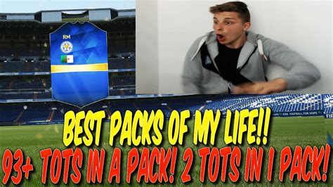 93 TOTS IN A PACK 2 TOTS IN 1 PACK BEST PACKS EVER FIFA 16 PACK