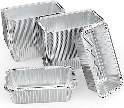 Amazon Wanbao Pack Aluminum Pans Mini Loaf Pans Disposable