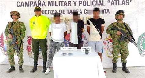 Nueve Disidentes De Las Farc Fueron Capturados En Pac Fico Colombiano