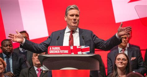 12 Key Moments In Keir Starmer Conference Speech Imagine A Labour Government Mirror Online