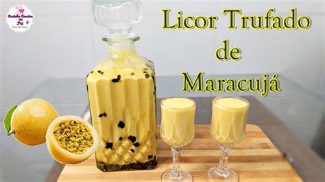 LICOR DE MARACUJÁ CREMOSO YouTube