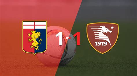 Genoa Y Salernitana Se Repartieron Los Puntos En Un 1 A 1 Infobae