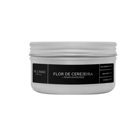 Vela Arom Tica The Candle Store Flor De Cerejeira Pamplemousse G