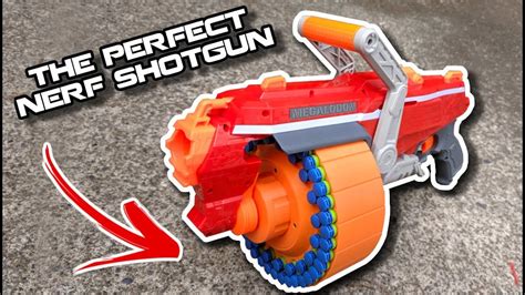 The Perfect Nerf Shotgun 60 Darts 20 Shots Mega Megalodon Mod