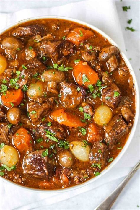 Beef Bourguignon Easy And Delicious Beef Stew Recipe The Perfect Winter Warmer Dinner I