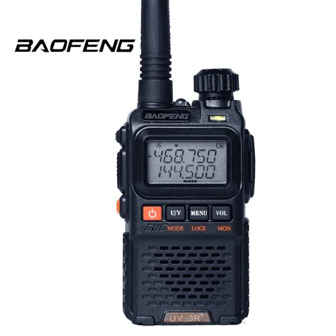 Baofeng UV 3R Plus Walkie Talkie Dual Band VHF UHF136 174MHz 400