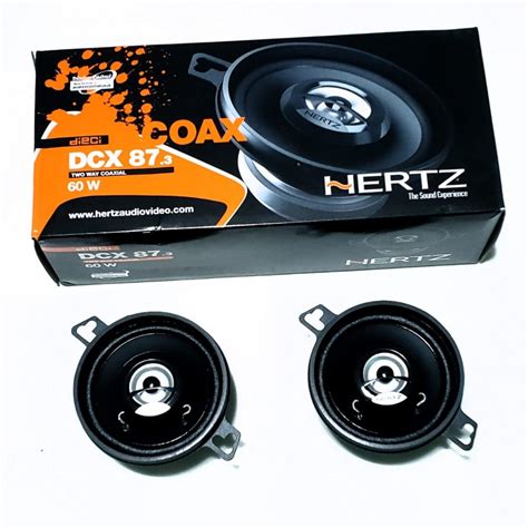 Kit Alto Falante Coaxial Hertz Dcx W Eco Som Acessorios