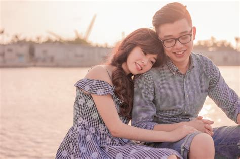 Taiwan Casual Couple Photoshoot At The Harbour And Shopping Street Star Onethreeonefour