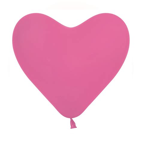 Profi Latexballons Herz Pink Cm Cm Herzballons Latex