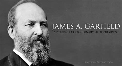 James A Garfield Americas Extraordinary 20th President Ancestral