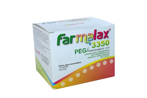 Farmalax 3350 Caja 15 Sobres Polvo Oral