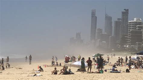 Gold Coast Weather Storms On Their Way After A Sweltering Hot Day With