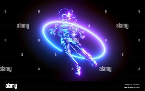 Floating astronaut, illustration Stock Photo - Alamy