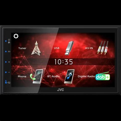 Jvc Kw M Dbt Media Player Android Usb Mirroring Dab Bluetooth