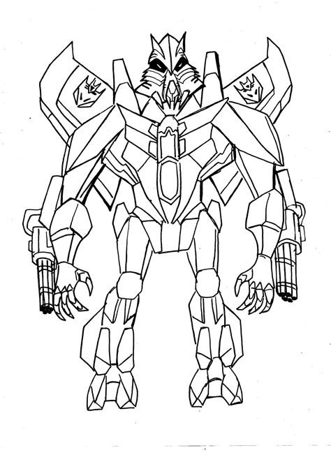 Ink October: Bayverse Starscream by VectorMagnus2011 on DeviantArt