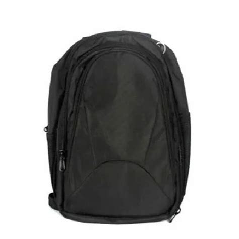 Black Plain Laptop Backpack At Rs 1005 In Hyderabad ID 20576484888