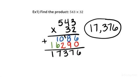 How To Multiply Large Numbers With Regrouping Algebra Study