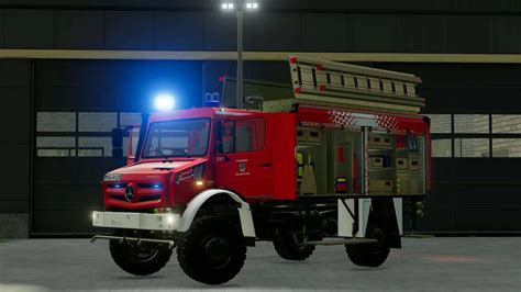 Schlingmann Unimog Tlf V Fs Mod Farming Simulator Mod