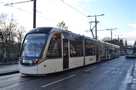 Edinburgh Trams Seen In Edinburgh Th November Will Swain