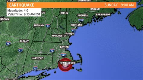 Earthquake Rattles New England Sunday Morning Newscentermaine