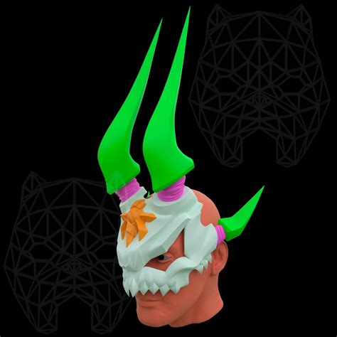 Phantom Ganon Mask 3d Model 3d Printable Cgtrader