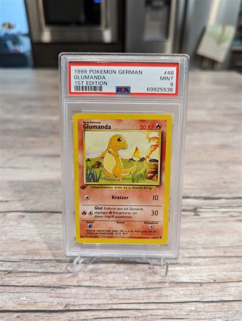 German Charmander Glumanda St Edition Pok Mon Psa Mint