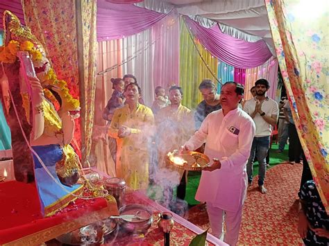 Sunderkand Recitation Took Place During Ganeshotsav In Indore इंदौर