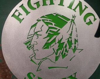 Und Fighting Sioux Logo By Simplymetalandmore On Etsy