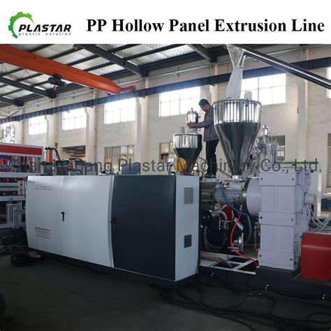 PP Plastic Hollow Sheet Building Board Construction Formwork Extrusion