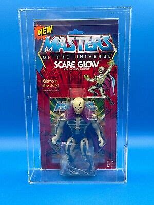 Masters Of The Universe Scare Glow Glowing Halberd Clear AFA 80