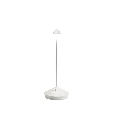 Lampada Da Tavolo Pina Pro Bianco Di Zafferano