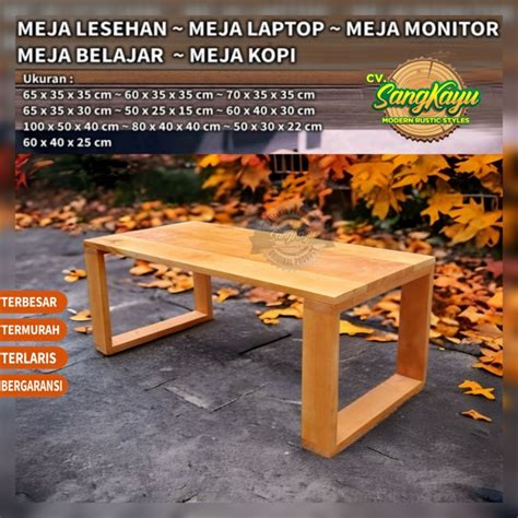 Jual Meja Lesehan Meja Monitor Meja Laptop Table Meja Coffee Table