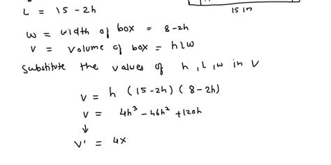 SOLVED Making Open Rectangular Box From 8 Inch By 15 Inch Cardboard