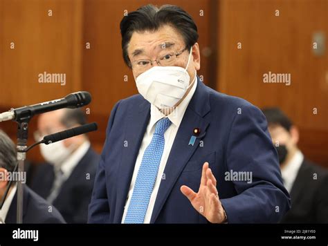 Tokio Japan Mai Der Japanische Minister F R Gesundheit