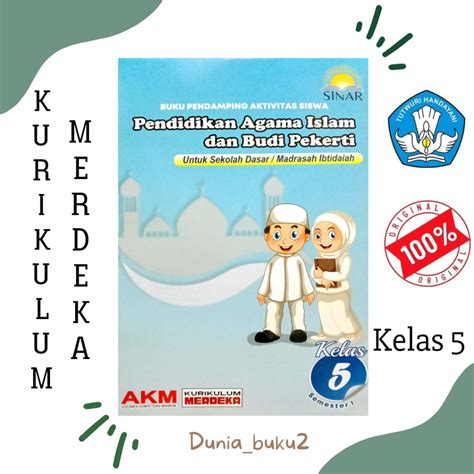 Jual Buku Siswa Pendidikan Agama Islam Dan Budi Pekerti Kelas 5 Semester 1 Kurikulum Penggerak