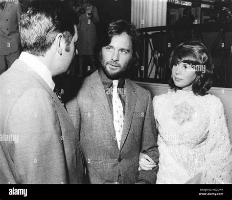 Kim Darby Right And Her Third Husband Actor James Stacy Ca 1969