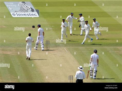 England S Alastair Cook Leaves The Field After Being Caught Behind By