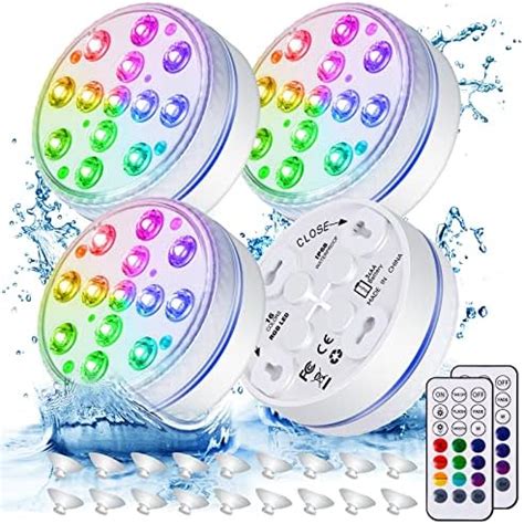 Amazon Submersible LED Lights With Remote Control APPEASTAR 16