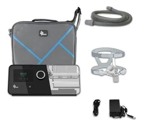 Kit Cpap Automático Máscara Nasal GIII BMC 3 anos de garantia