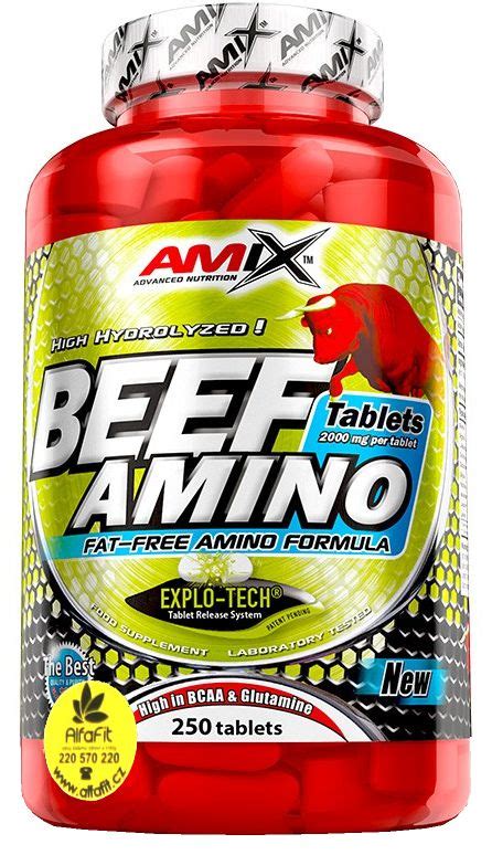 Amix Beef Amino 250 Tablets