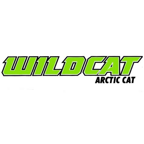 Arctic Cat 2013 Wildcat Decal Sticker 6 12 24 36 Green 5239 74