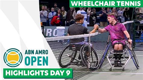 Abn Amro Open Wheelchair Tennis Highlights Day Paralympic