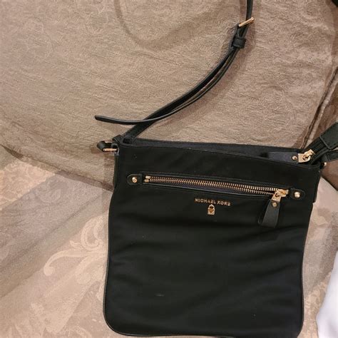 Michael Michael Kors Kelsey Crossbody Nylon Handbag Gem