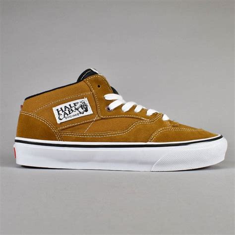 Vans Skate Half Cab 92 Reynolds Skate Shoe Golden Brown Skate