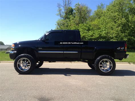 2006 Gmc Sierra 2500hd Duramax Diesel Lbz 56k 6 Speed 9 Lift 22 Wheels