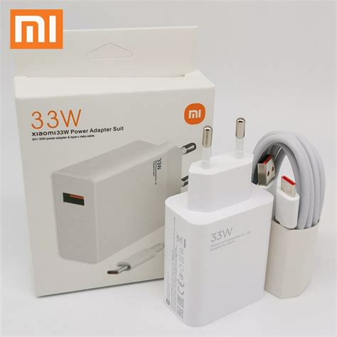 Xiaomi Redmi Note 12 11 10 9 Pro Fast Charger 33W Turbo Charge For Mi