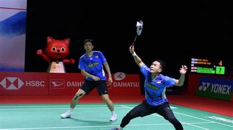 Hasil Undian Indonesia Open 2021 Marcus Kevin Dan Ahsan Hendra